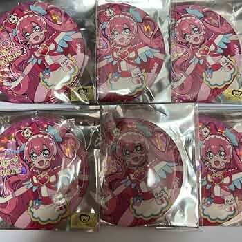 プロダクションプリキュア 和実ゆい 缶バッジ キュアプレシャス デリシャスパーティプリキュア 和実ゆい(キュアプレシャス) 缶